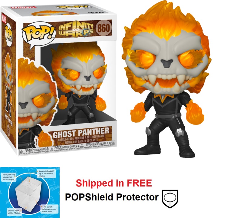 Funko POP Marvel Infinity Warps Ghost Panther - #860